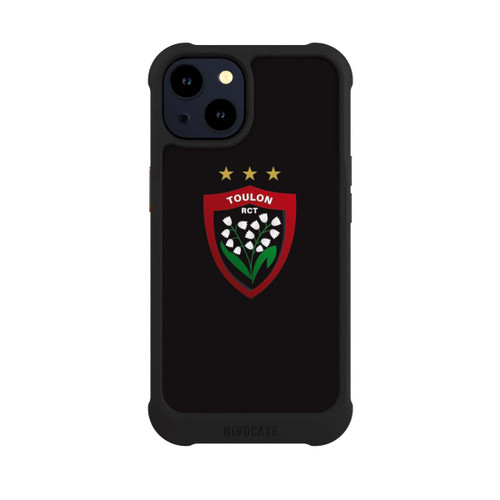 Apple iPhone 14 NIVOmax Logo RC Toulonnais Noir