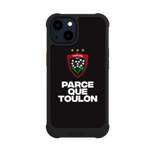 Apple iPhone 14 NIVOmax Parce Que Toulon Noir