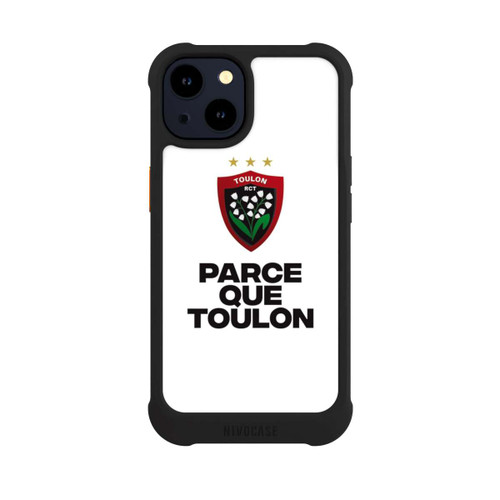 Apple iPhone 14 NIVOmax Parce Que Toulon Blanc