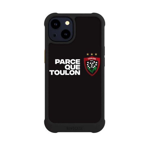 Apple iPhone 14 NIVOmax RC Toulonnais PQT Noir