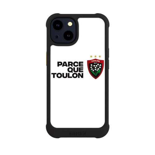 Apple iPhone 14 NIVOmax RC Toulonnais PQT Blanc