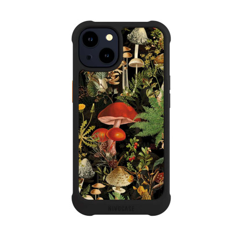 Apple iPhone 14 NIVOmax Verschiedene Pilze Im Wald