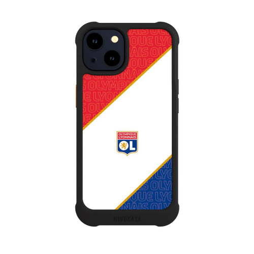 Apple iPhone 14 NIVOmax Logo OL rouge et bleu