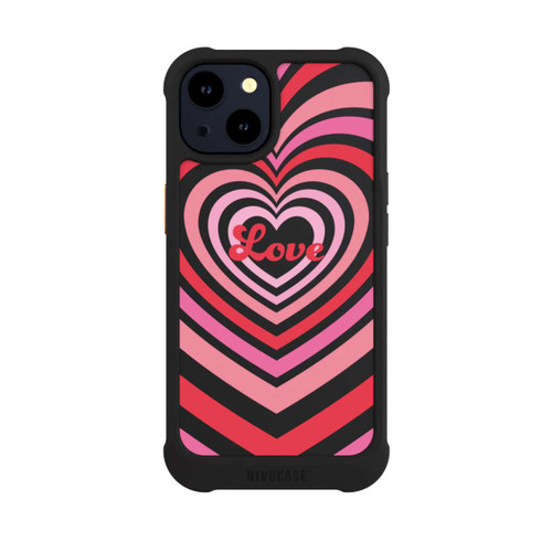 Apple iPhone 14 NIVOmax Love Rotschattierungen