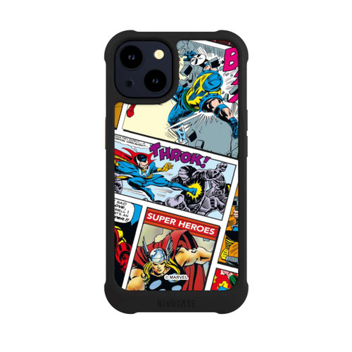 Apple iPhone 14 NIVOmax Marvel Retro Comic Blue
