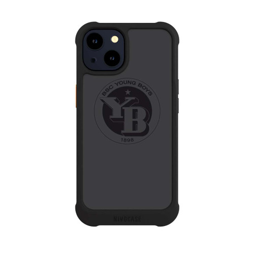 Apple iPhone 14 NIVOmax BSC YB Logo Grau