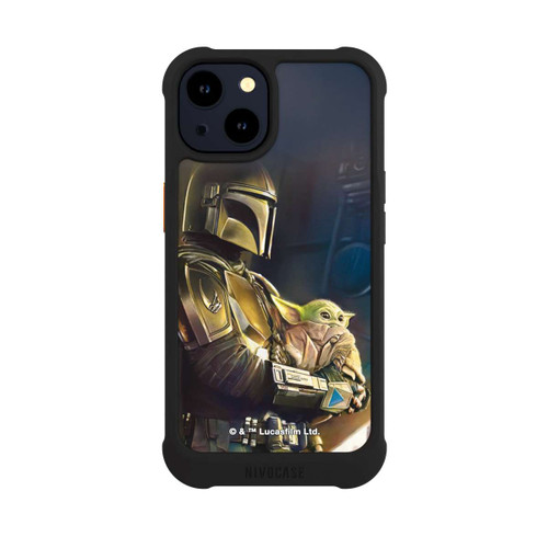 Apple iPhone 14 NIVOmax Mandalorian and Grogu inside Ship