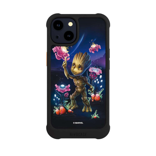 Apple iPhone 14 NIVOmax Baby Groot Blumen