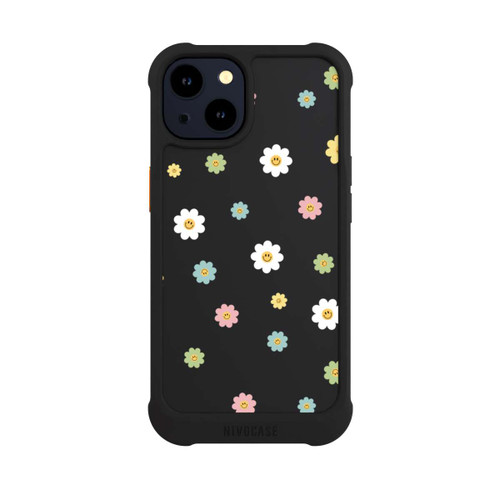 Apple iPhone 14 NIVOmax Flower Power klein transparent