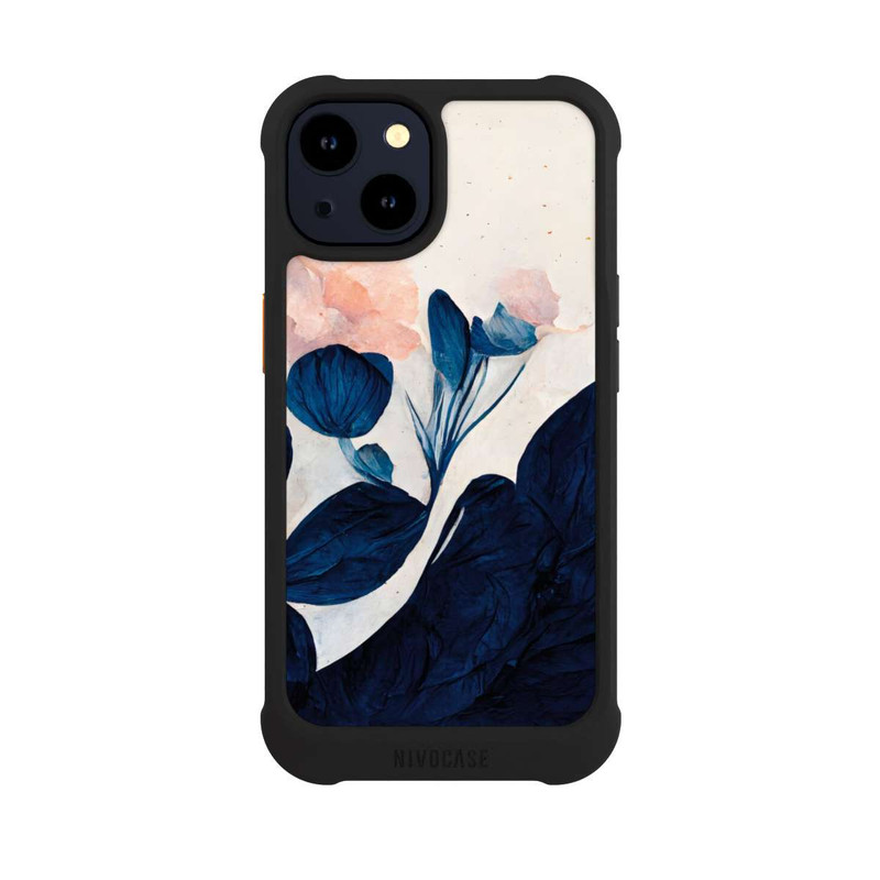 iPhone 14 NIVOmax Tulipes bleues
