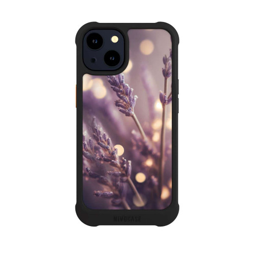 Apple iPhone 14 NIVOmax Lavender Close Up with AI