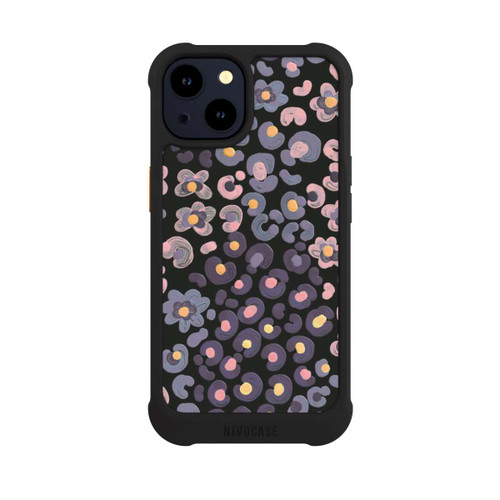 Apple iPhone 14 NIVOmax Tierfell mit Blumen
