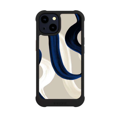 Apple iPhone 14 NIVOmax Abstrakte Pinselstriche 80