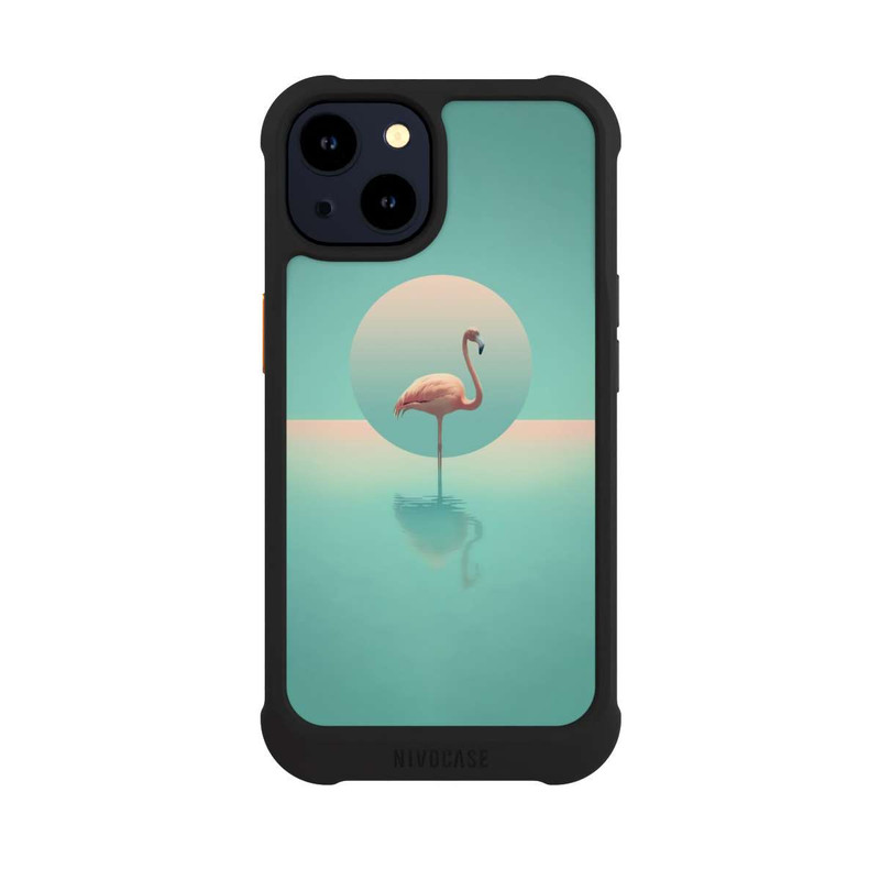 iPhone 14 NIVOmax Flamingo In The Pool 