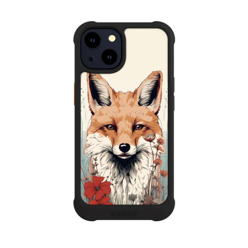 Apple iPhone 14 NIVOmax  Fox with Flowers