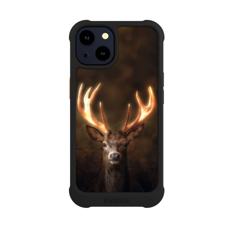 iPhone 14 NIVOmax Stag Golden Antlers 