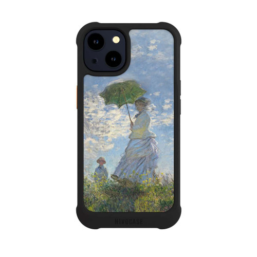 Apple iPhone 14 NIVOmax Frau mit Sonnenschirm - Monet