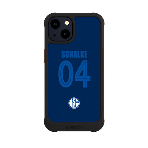 Apple iPhone 14 NIVOmax Schalke 04 Dunkelblau