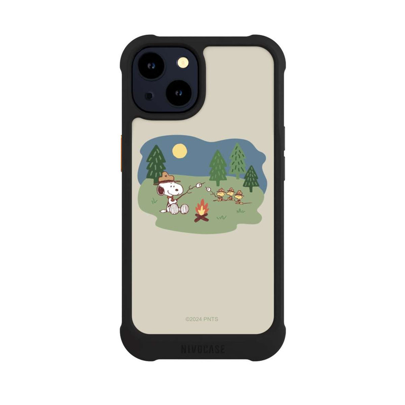 iPhone 14 NIVOmax Snoopy Lagerfeuer