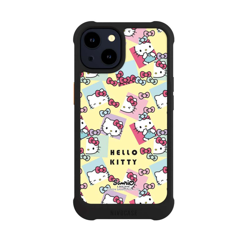 iPhone 14 NIVOmax Hello Kitty Pastellmuster
