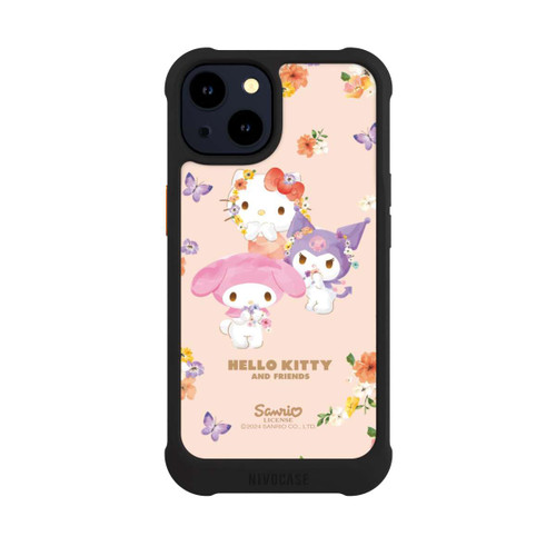 Apple iPhone 14 NIVOmax Hello Kitty Frühlingsblumen