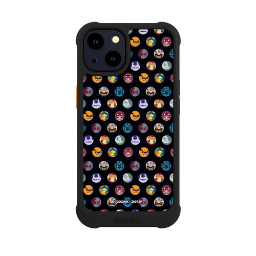 Apple iPhone 14 NIVOmax Bijuu Muster Schwarz