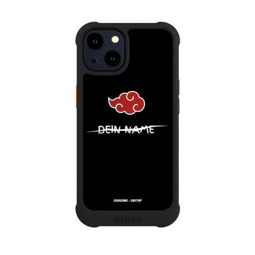 Apple iPhone 14 NIVOmax Akatsuki personalisierbar Schwarz