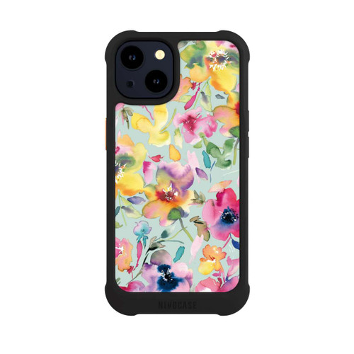 Apple iPhone 14 NIVOmax Künstlerischer Sommer Psychedelic Floral