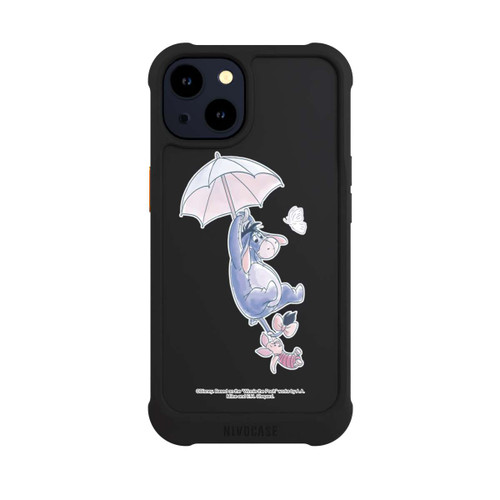 Apple iPhone 14 NIVOmax Winnie Pooh Eeyeore Find Happiness Transparent