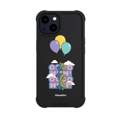Apple iPhone 14 NIVOmax Toy Story Aliens Balloons OOOOHHH Transparent