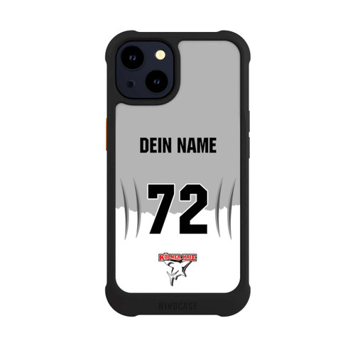 Apple iPhone 14 NIVOmax Kölner Haie Trikotmotiv Personalisierbar