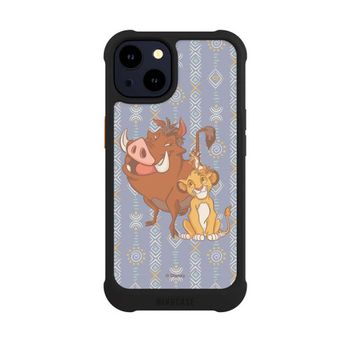 Apple iPhone 14 NIVOmax Simba Timon and Pumbaa