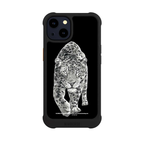Apple iPhone 14 NIVOmax Leopard Schwarz