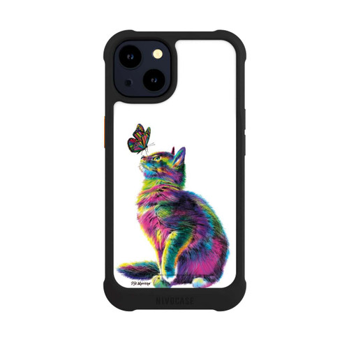 Apple iPhone 14 NIVOmax Katze verspielt