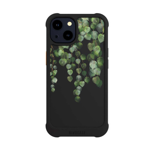 Apple iPhone 14 NIVOmax Eucalyptus Hanging Watercolor Transparent