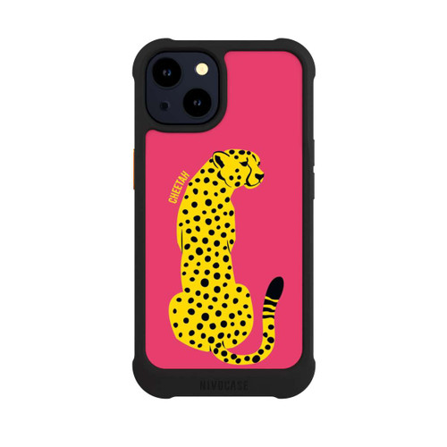 Apple iPhone 14 NIVOmax Colourful Yellow Cat