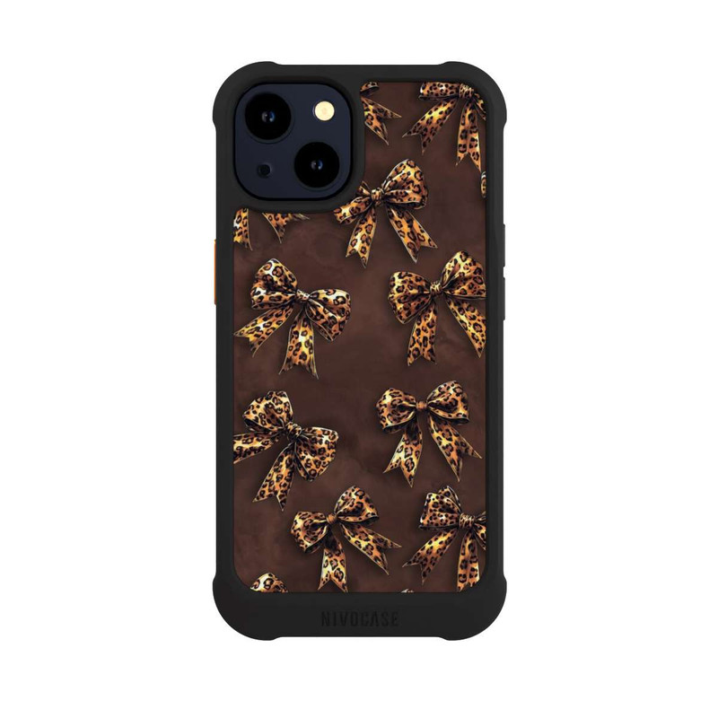 iPhone 14 NIVOmax Bows Wild Cheetah