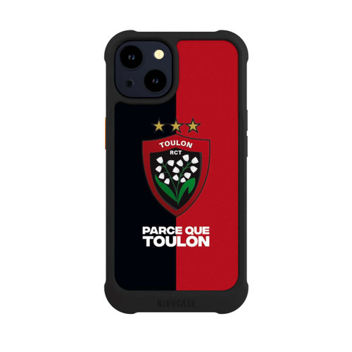 Apple iPhone 14 NIVOmax RCT Logo Rouge Noir
