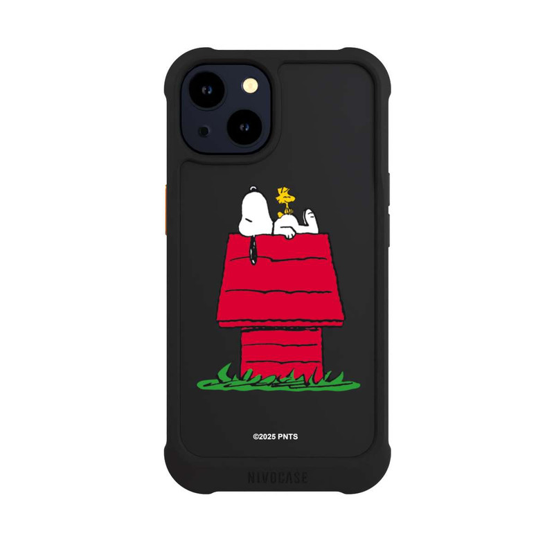iPhone 14 NIVOmax Snoopy and Woodstock Classic transparent