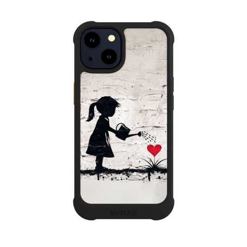 Apple iPhone 14 NIVOmax Girl Watering Bunch of Flowers 