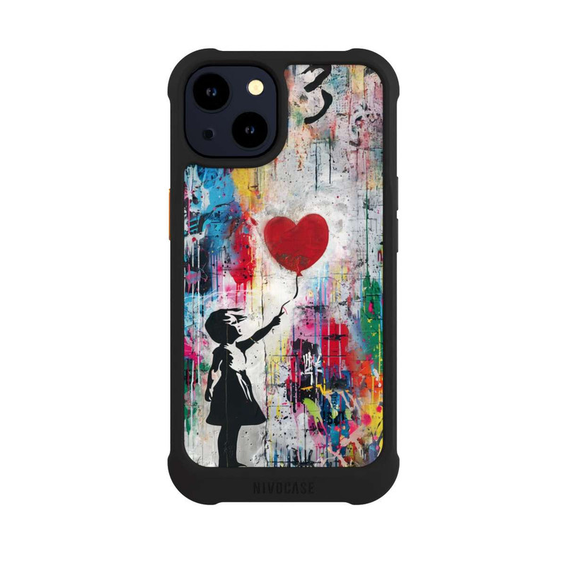 iPhone 14 NIVOmax Balloon Girl Colorful