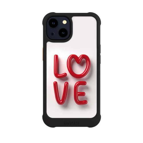 Apple iPhone 14 NIVOmax Love Statement Red with AI