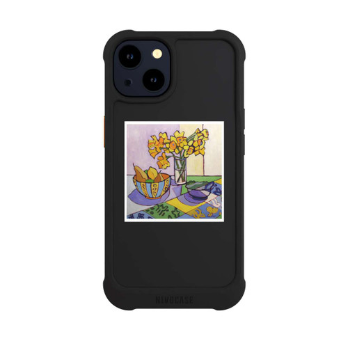 Apple iPhone 14 NIVOmax Daffodil Patchwork, 2023, by Catherine J Martzloff