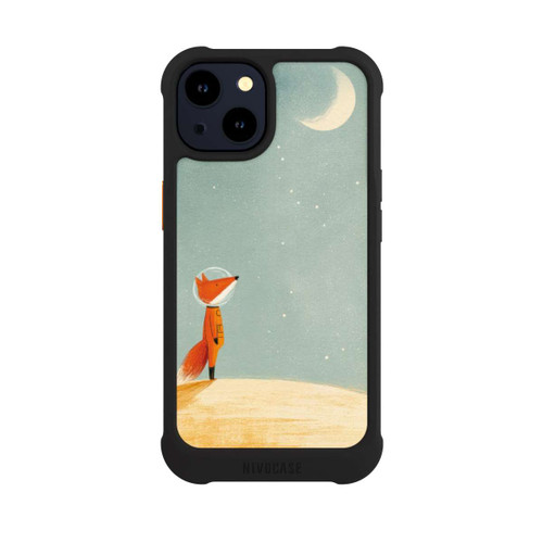 Apple iPhone 14 NIVOmax Fuchs im Mondlicht