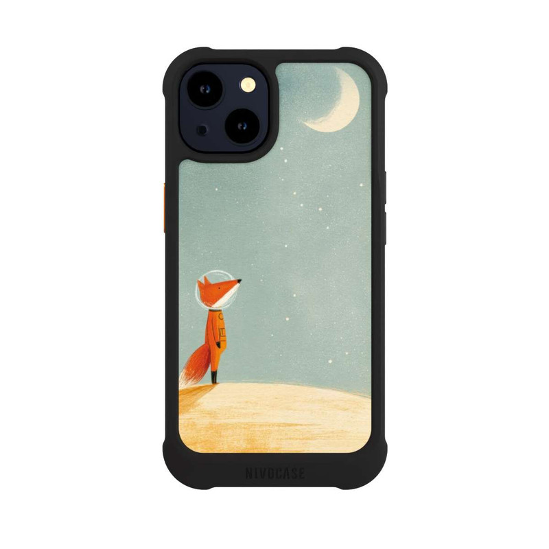 iPhone 14 NIVOmax Fuchs im Mondlicht