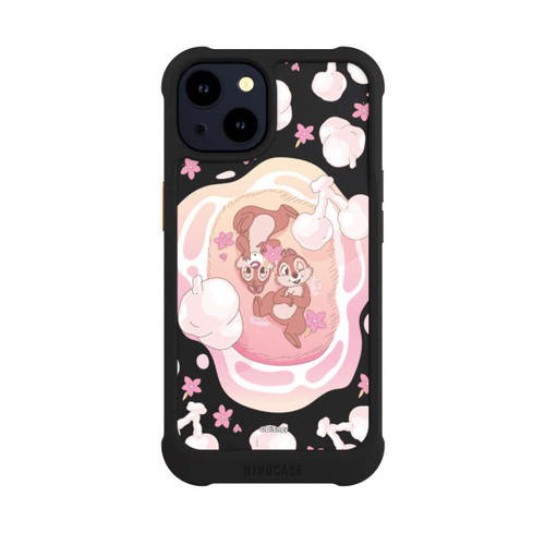 Apple iPhone 14 NIVOmax Chip and Dale Pink Transparent