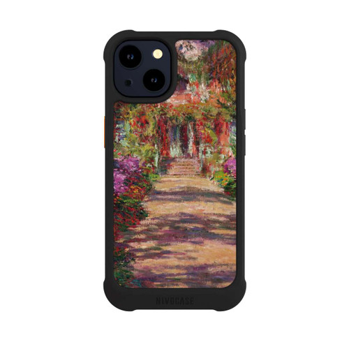 Apple iPhone 14 NIVOmax Eine Allee in Monets Garten in Giverny by Claude Monet