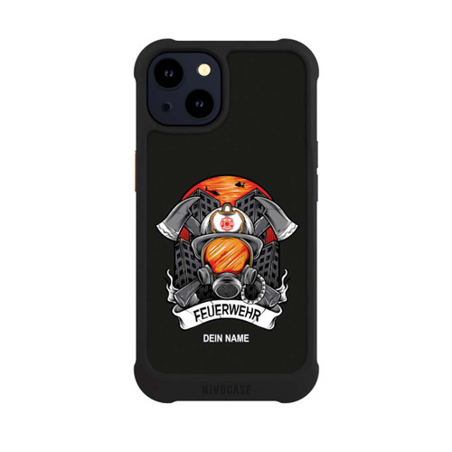Apple iPhone 14 NIVOmax Feuerwehr Atemschutz Personalisierbar