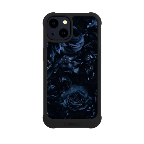 Apple iPhone 14 NIVOmax Shadow Flowers Blue