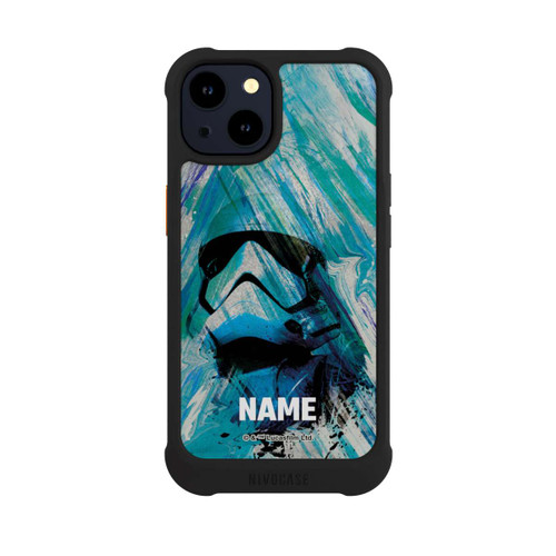 Apple iPhone 14 NIVOmax Stormtrooper Watercolor Personalisierbar